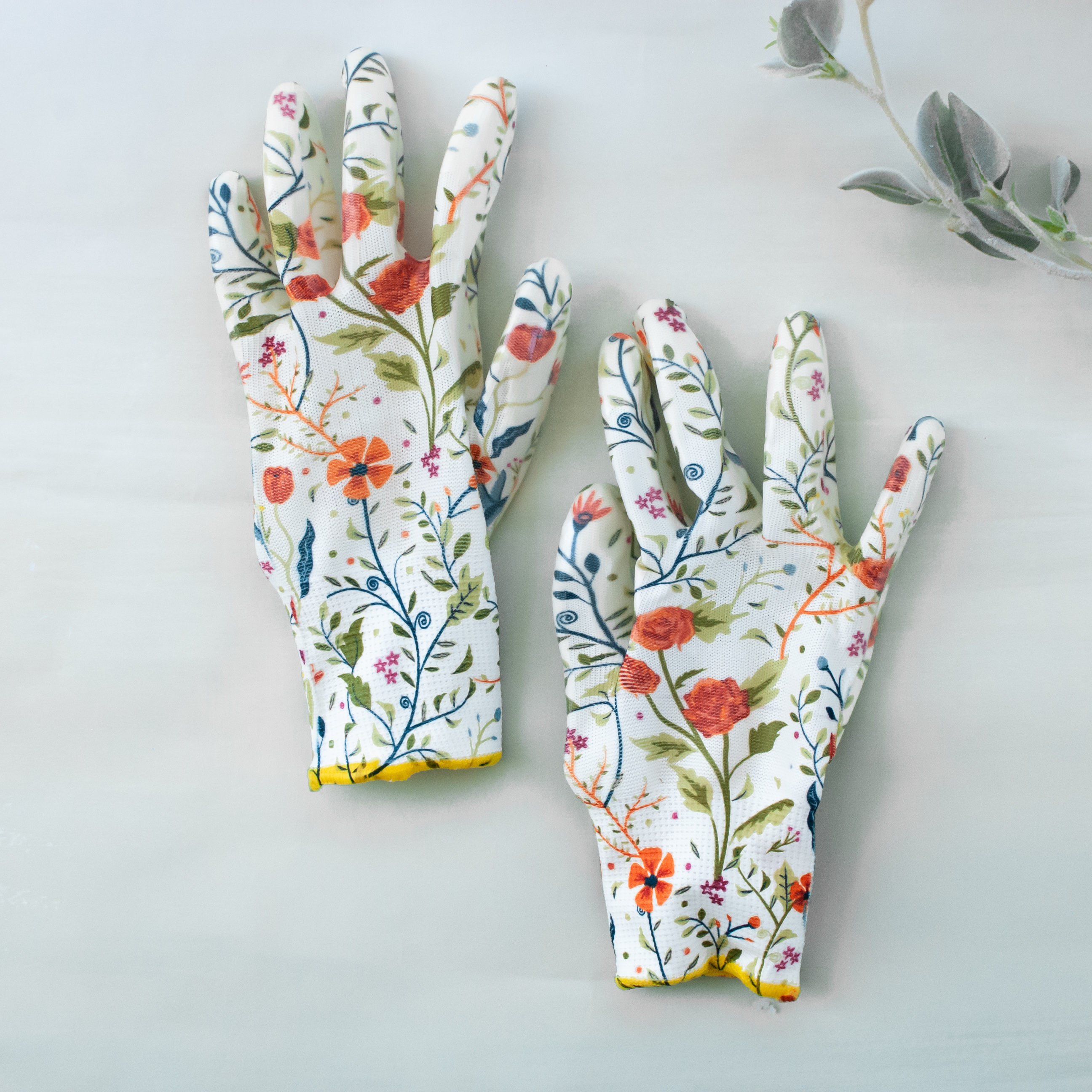 Floral Weeder Garden Gloves image number null